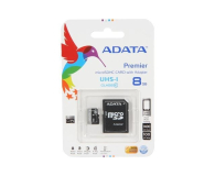 Adata microSDHC 8GB AUSDH8GUICL10-RA1 - 180679 - zdjęcie 2